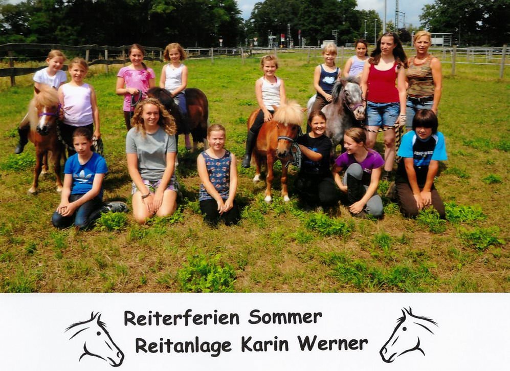 Reiter-Ferien 2012 bei Karin Werner aus Bellheim
